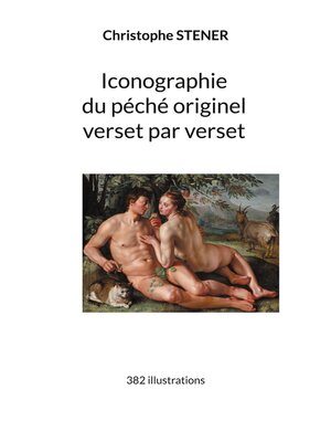 cover image of Iconographie du péché originel verset par verset